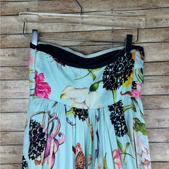 Anthropologie Geisha Designs Strapless Floral Maxi Dress Size 2 - Picture 7 of 16